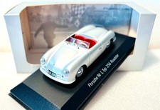 1:43 MINICHAMPS 1948 PORSCHE #1 type 356 Roadster silver Heritage Collection