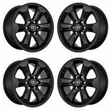18 Toyota 4 Runner Satin Black Wheels Rims Factory Oem 69481 2003-2009 Set
