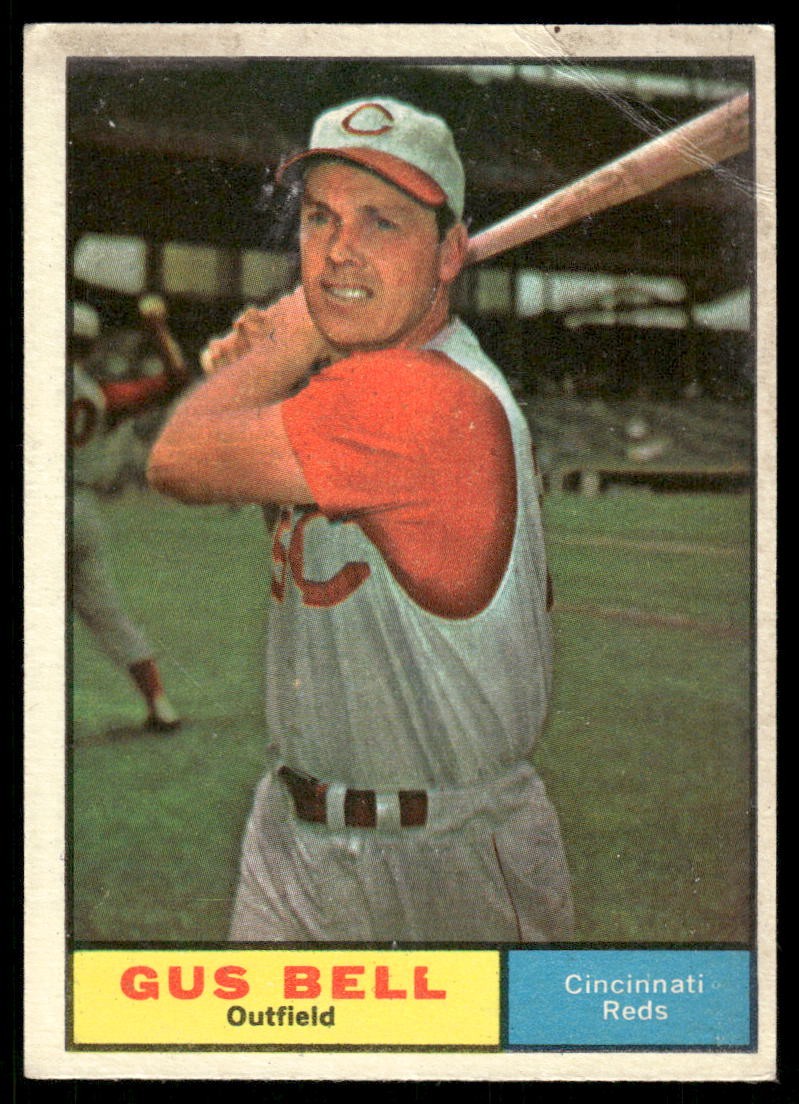 1961 Topps #215 Gus Bell - FAIR