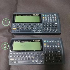 Junk item SHARP pocket computer PC-G850 main unit set of 2