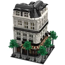 Compatible Modular Corner Building with Bakery and Photo Studio 4204