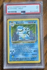 1999 POKEMON BASE SET UNLIMITED #2 BLASTOISE-HOLO PSA 1