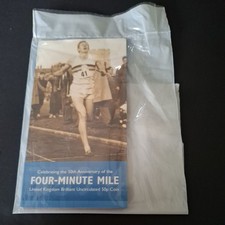 2004 Four Minute Mile Commemorative Fifty 50 Pence sealed Coin Pack BU