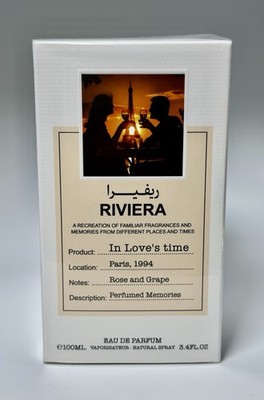 Riviera in Love s Time EDP by Emper Women s Rose And Grape 3.4 Oz NIB/Sealed
