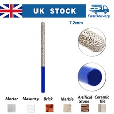 7.2x74mm Diamond Mortar Raking Finger Bit Cleaning Mortar Stone Brick Round