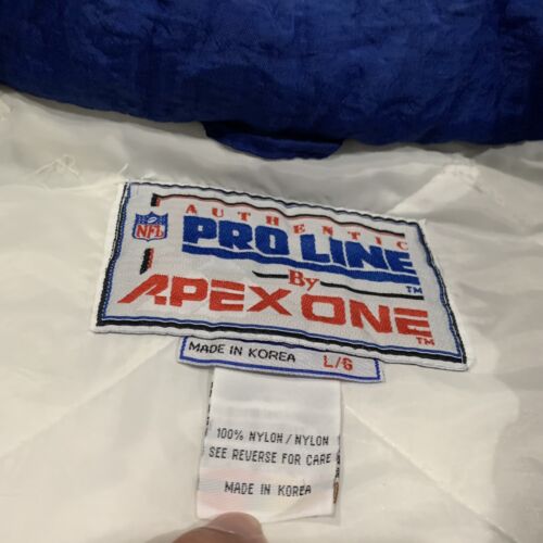Vintage Apex One Dallas Cowboys Puffer Jacket Size Men’s Large - Picture 10 of 10