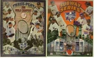 2 Different Posters 2000 New York Yankees World Series Champs Mets Derek Jeter