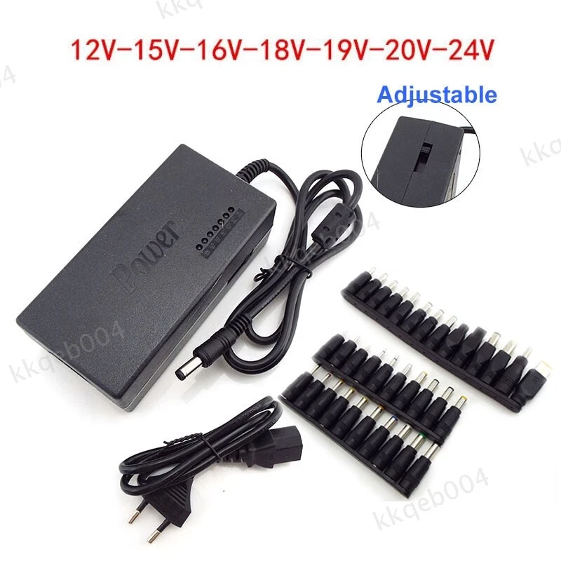AC TO DC 12V 15v 16v 18v 19v 24V 20V Adjustable Power supply Charger Adapter 96W - Image 2 of 4