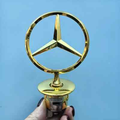 Hood Stand Star Badge Front Bonnet Car Emblem for Mercedes W163 W204 W212 W210