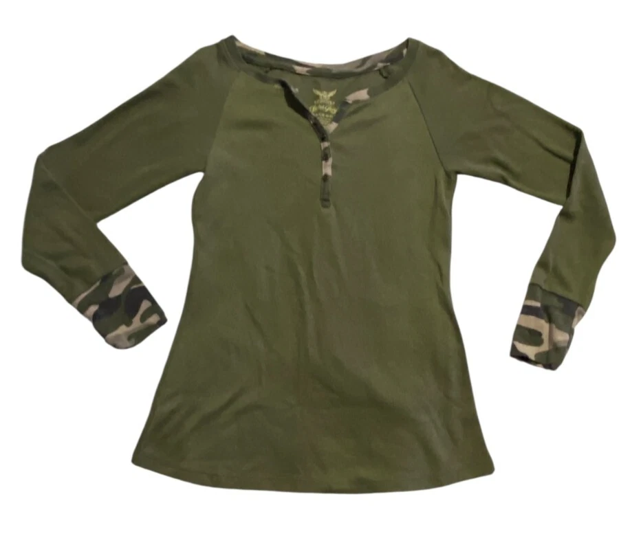 Faded Glory Cotton Camouflage Tops for Women for sale | eBay