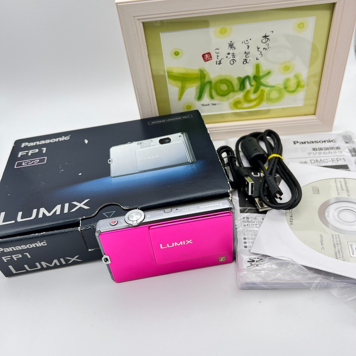 Panasonic LUMIX DMC-FP1 Pink Compact Digital Camera Language Panasonic LUMIX DMC-FP1 Pink Compact Digital Camera Language