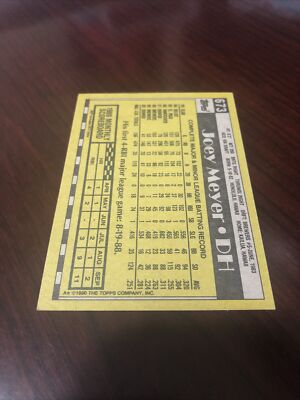 2017 TOPPS REDISCOVER BUY BACK イチローカード 2017 Topps: Joey Meyer Rediscover Topps Buyback Blue 1990 #673 | eBay