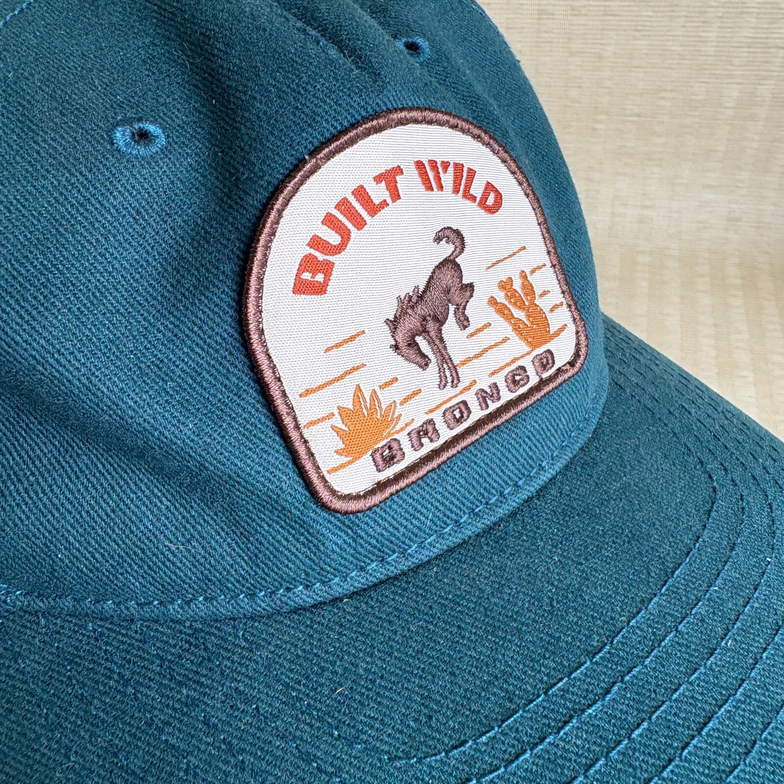 Ford Bronco Strapback Cap Built Wild Patch Mens O… - image 4
