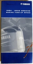 Yamaha Marine 1994- 2003 Boat Archive Tune Up Specs Manual