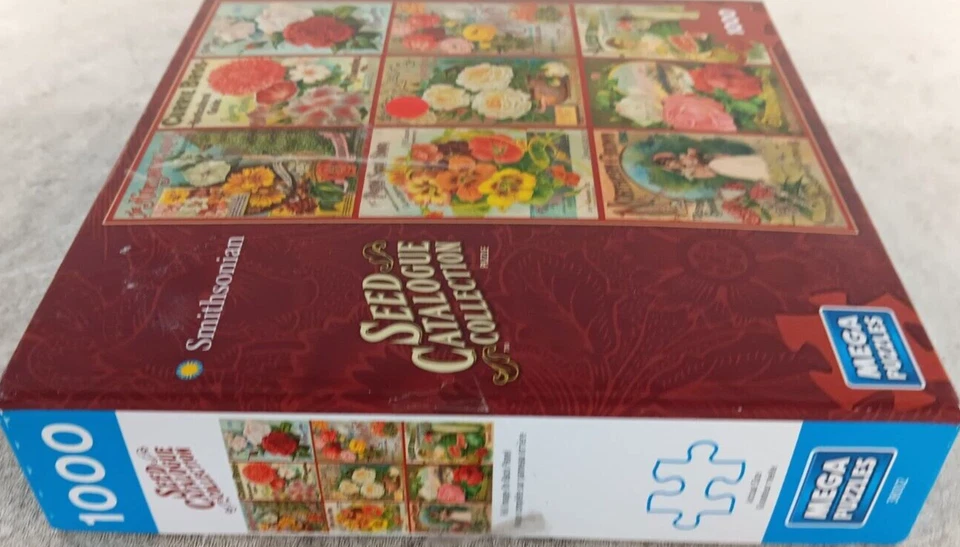 Seed Catalogue Collection 1000 Piece Jigsaw Puzzle Smithsonian Institute Mega - Image 2 of 4