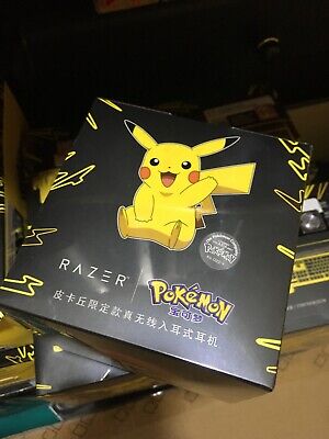 In Stock Razer Pikachu True Wireless Earbuds Limited Edition Ebay