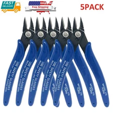 5PCS170 Flush Wire Cable Cutter Micro Plier Side Cutting Plier Nippers DIY Tool