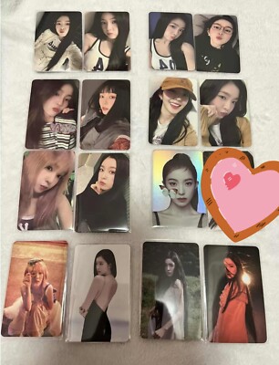 RED VELVET OFFICIAL IRENE LIKE A FLOWER ALBUM QQ MUSIC PHOTOCARD