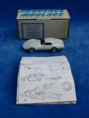 Kit Résine 1/43 Corvette 76/77 - Starter / Ugo Fadini - Maquette à Monter