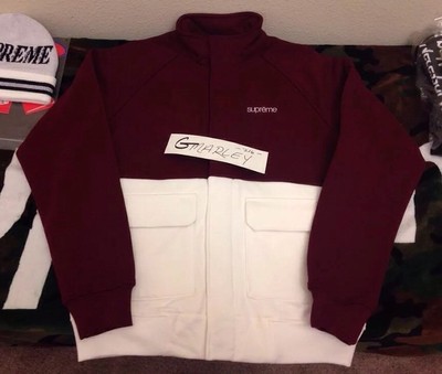 supreme warm up jacket