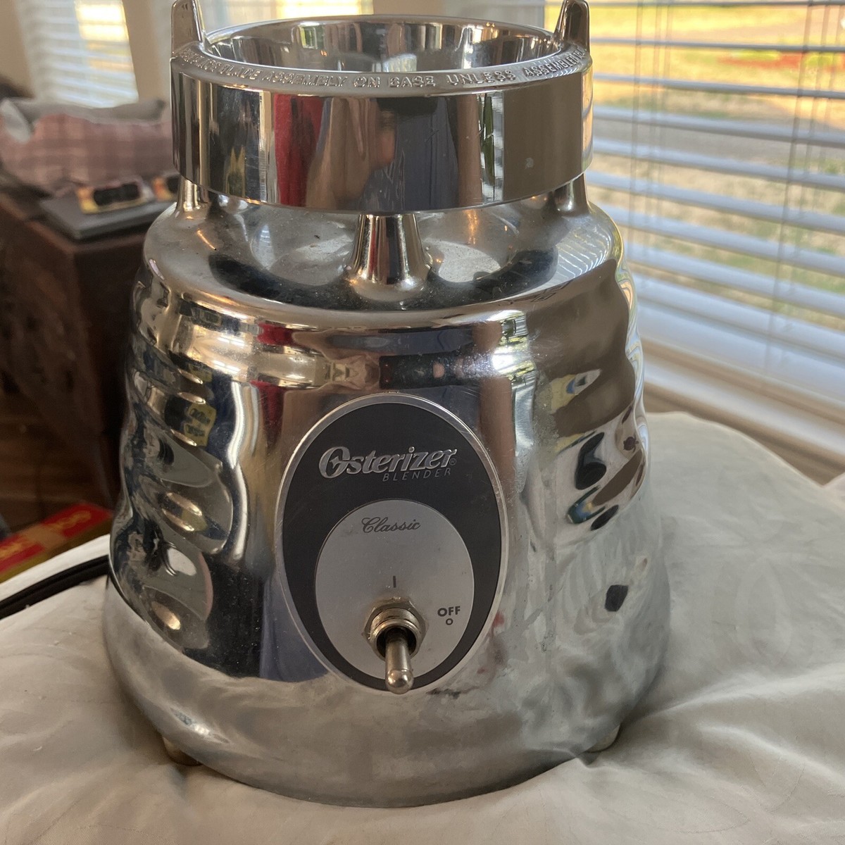 Oster Osterizer Classic Retro Chrome Beehive Blender 500W 5