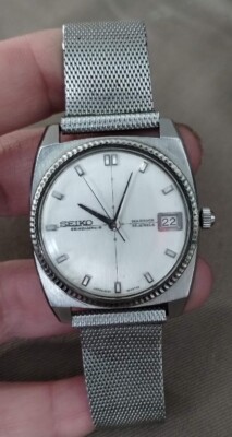 美品 SEIKO 8305-8050 メンズ 腕時計 ホワイト シルバー 手巻き VINTAGE SEIKO SEIKOMATIC-R 8305-8050 AUTOMATIC 30 JEWEL WATCH