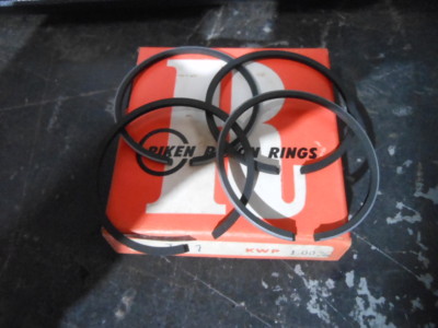 NOS Riken 4th O/S 1.00 Piston Rings Set Yamaha 1966 YL1 Twin Jet