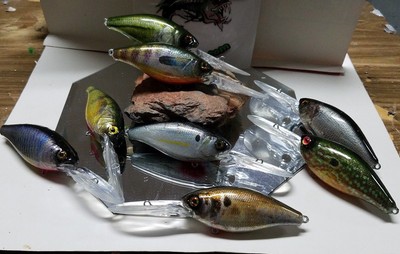 EZ'S CUSTOM WRAPPED DEEP CB CRANKBAITS