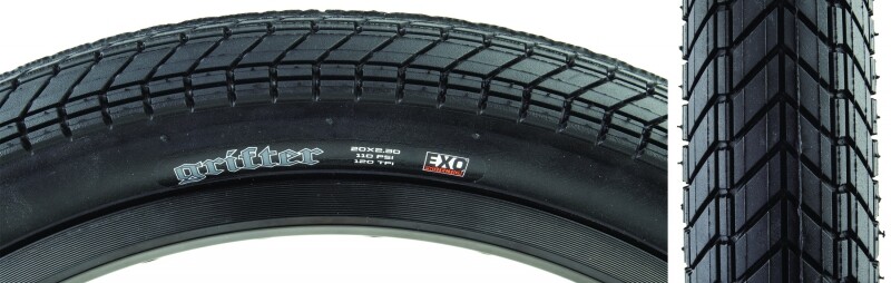 Maxxis Grifter Pneumatici 20x2.30 Pieghevole Exo 120TPI Nero