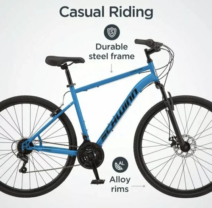 Mens large frame hybrid bike sales