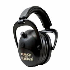 Pro Ears Gold II 26 - NRR 26 - Gel Ear Seal -Electronic Hearing Protector, Black