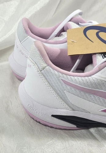 Scarpe da tennis Asics Solution Swift FF 2 FlyteFoam da donna - Bianco/Ube - Taglia 8 - Foto 2 di 6