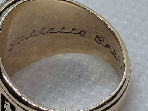 10k Yellow Gold 1984 Yellow Springs High School Class Ring, Size 5.5, 6.1 Grams - Picture 16 of 20