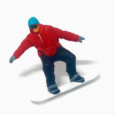 Figurines de ski miniatures, échelle 1:87 - Winter Diorama - France Figurines de ski miniatures, échelle 1:87 - Winter Diorama - France