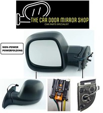 Fits Citroen Berlingo 2019 to 2024 UK Left Side Complete Electric Mirror Unit