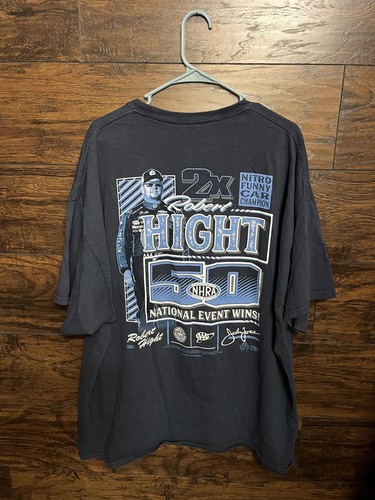 Robert Hight	T-shirt NHRA Drag Racing Nitro Funny Car