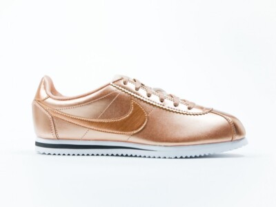 Rose Gold Nike Girls Shoes Nike Girls Cortez SE 859569-901 Rose