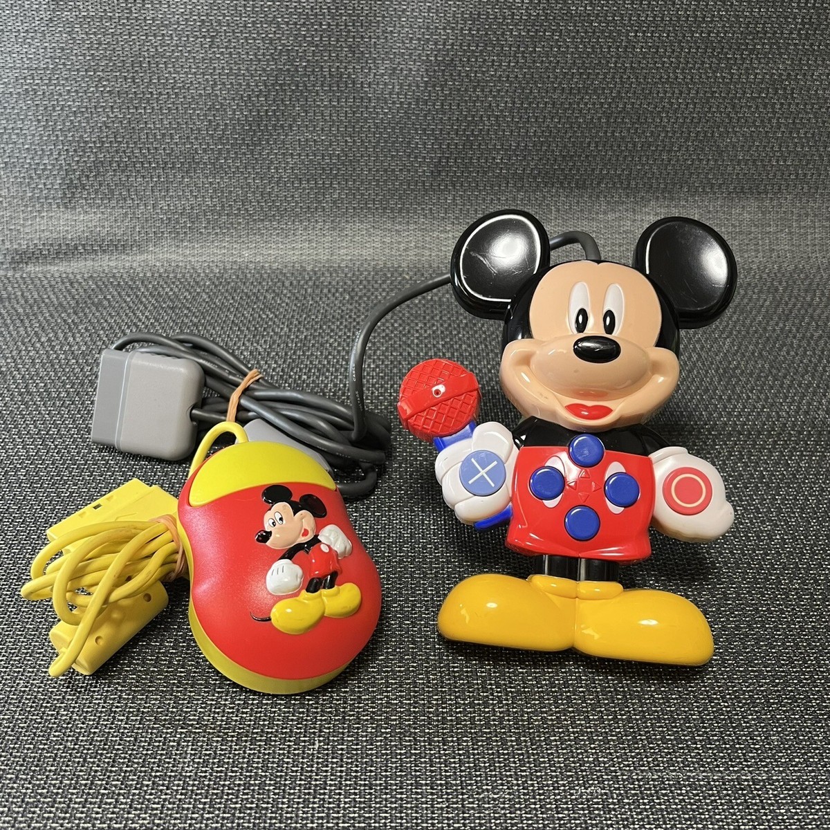 Mickey Mouse Controller & Mouse Set PlayStation PS1 PS2 Walt