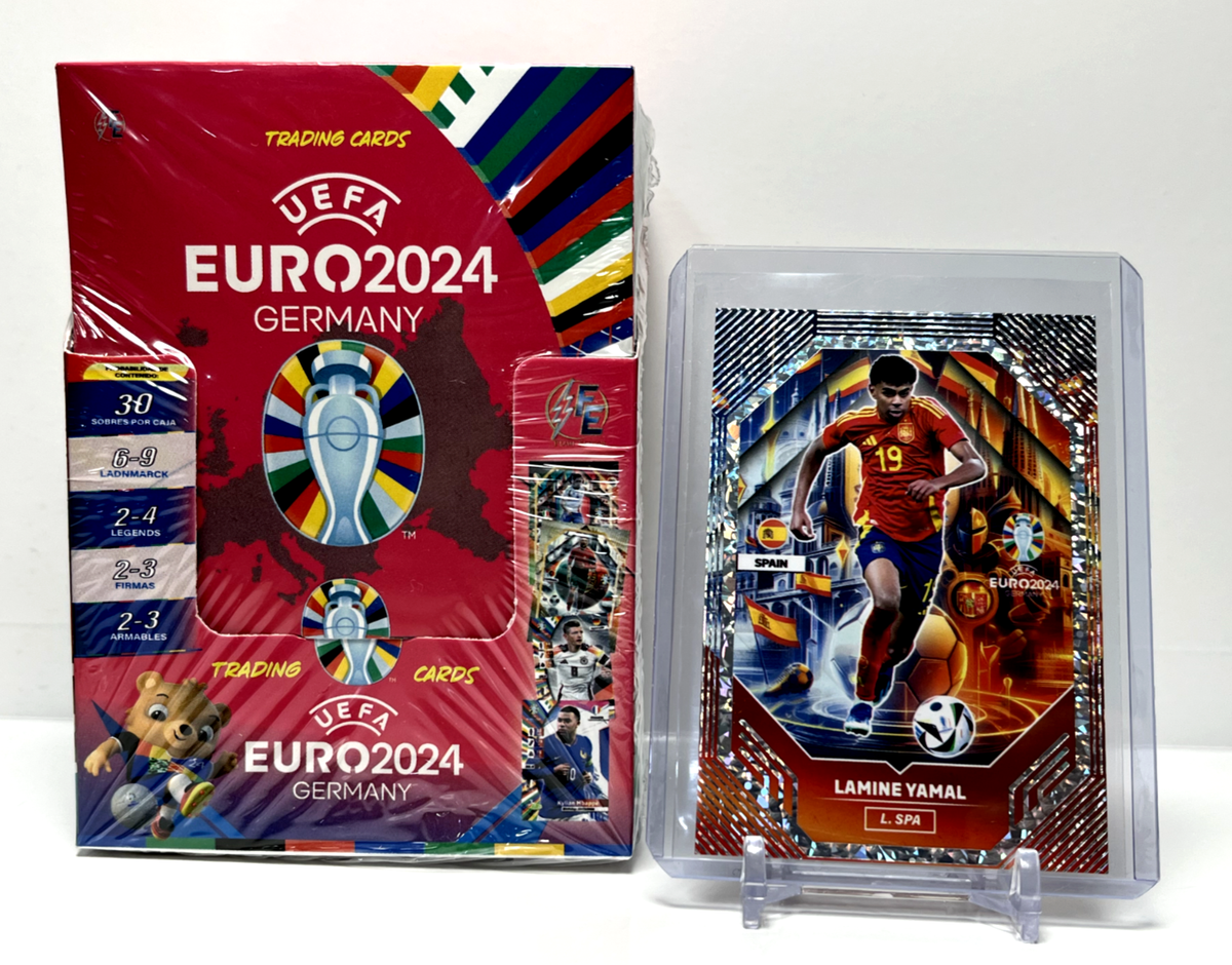 BOX UEFA EURO 2024 GERMANY EF + LAMINE YAMAL Landmark Card