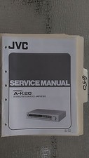 JVC a-k20 service manual original repair book stereo amp amplifier