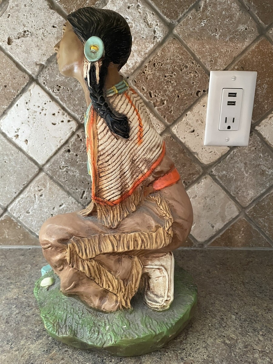 Universal Statuary 1980 #693 Native American Female Statue
