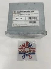 Wiegmann RSC080804GNK Carbon Steel Enclosure 8" H x 8" W x 4" D NEMA 3R