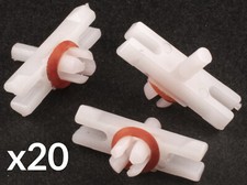 20x BODY MOULDING CLIPS FOR VW MK1 GOLF JETTA PASSAT BEETLE BUG T1 113853585C