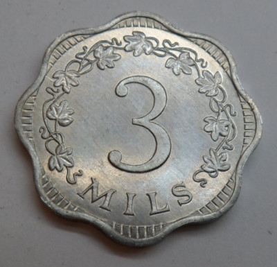 Malta 3 Mils, 1972 ## A4-10K
