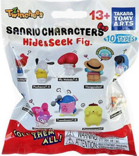Twinchees Sanrio Character Hide & Seek Figure Mystery Pack-1 Mini-Figure Per Bag
