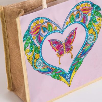 Leatrice Diamond Painting Bag Ladies Art Craft Decor DIY Special Shaped Diamond