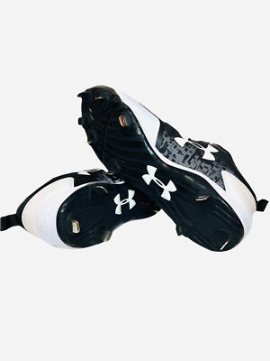 NWB Under Armour Shoes Cleats 1279233-011 Authentic 