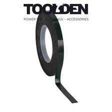 Sealey DSTG1210 Double-Sided Adhesive Foam Tape 12mm x 10m Green Backing