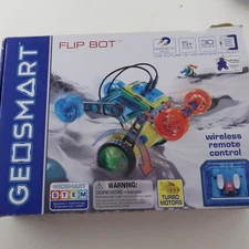 GeoSmart FlipBot STEM Meganetic play building Ages 5+ no remote Add on
