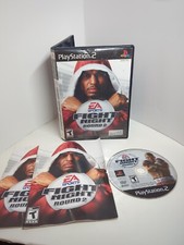 Fight Night: Round 2 (Sony PlayStation 2, 2005) Complete, Box Damaged